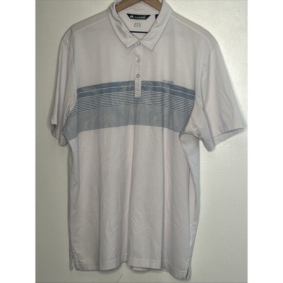 Travis Mathew Polo Shirt Set of 2 Mens XXL Performance Pima Cotton Poly Blend - Picture 6 of 6